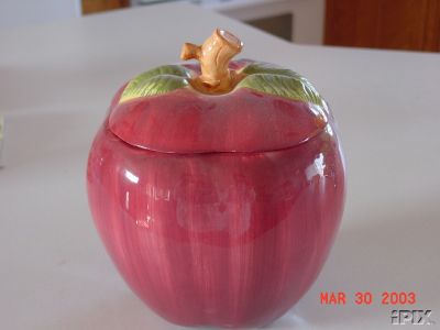 APPLE COOKIE JAR 